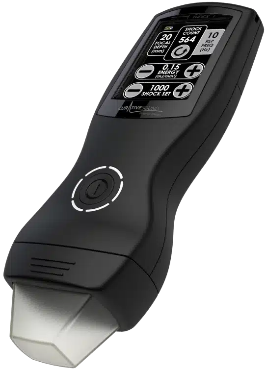 CS-Pro VET ultra-portable focused shockwave therapy device